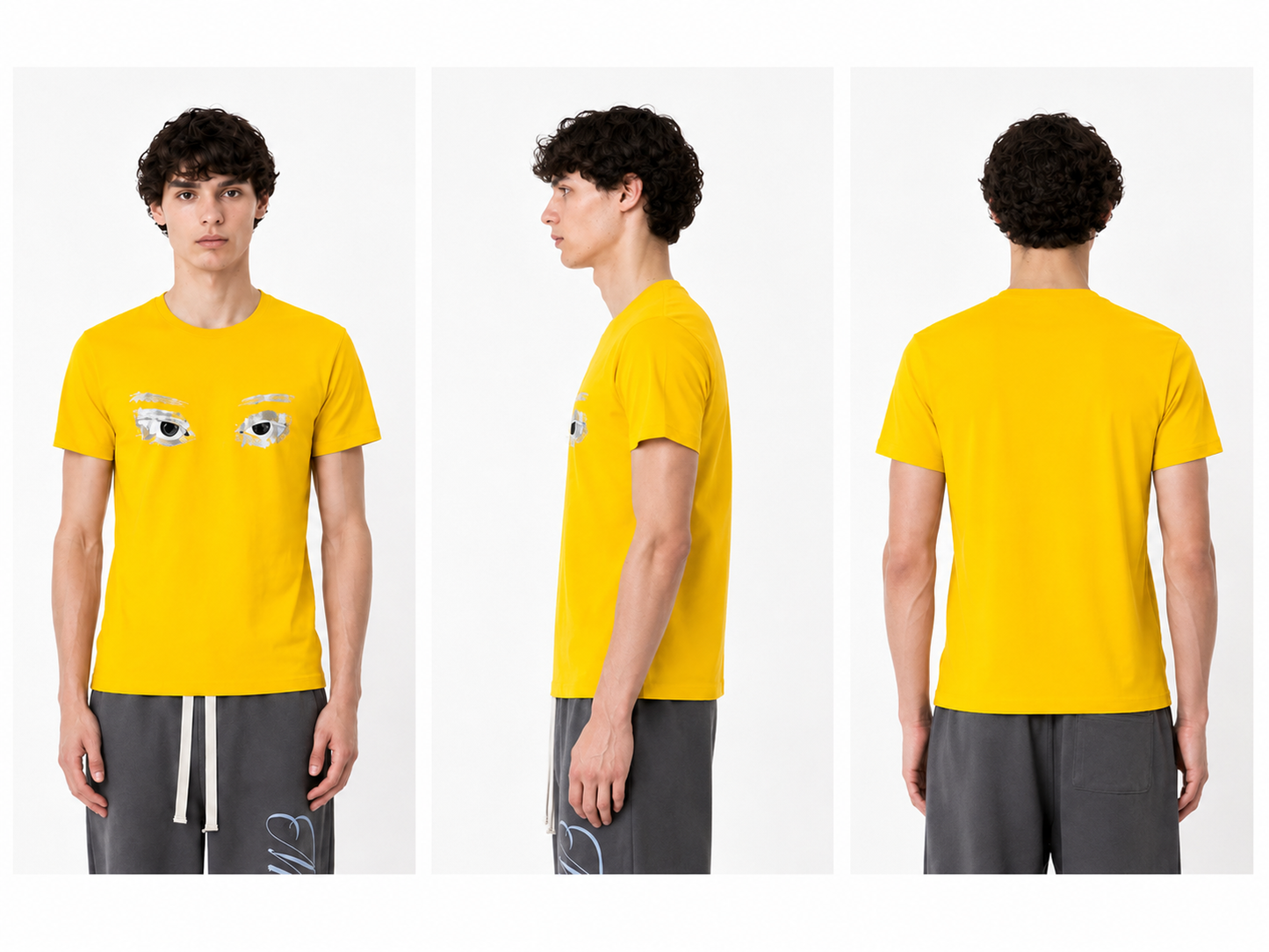 Eyes Tee Yellow