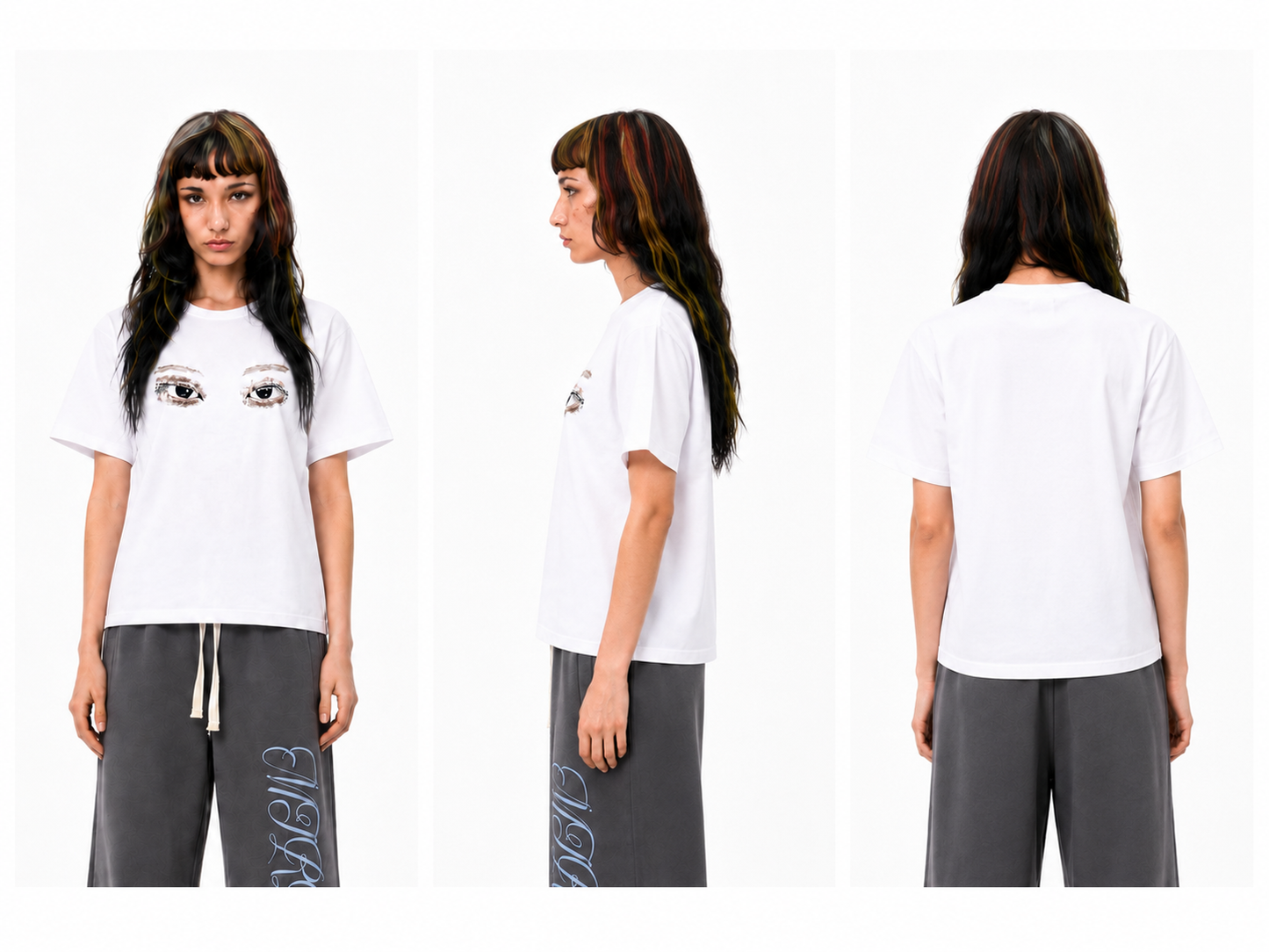 Eyes Tee White
